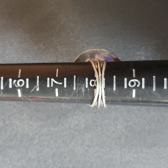 New Chrysocolla 925 Silver Ring. - Picture 5 of 16